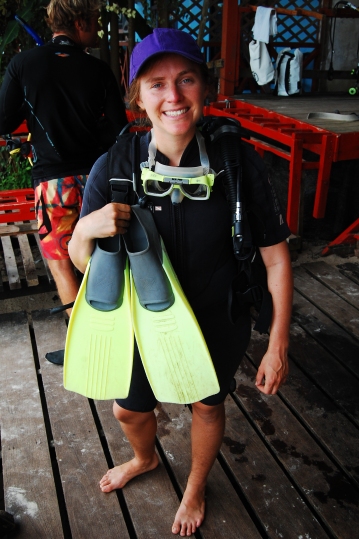 Learning to scuba in Perhentian Islands